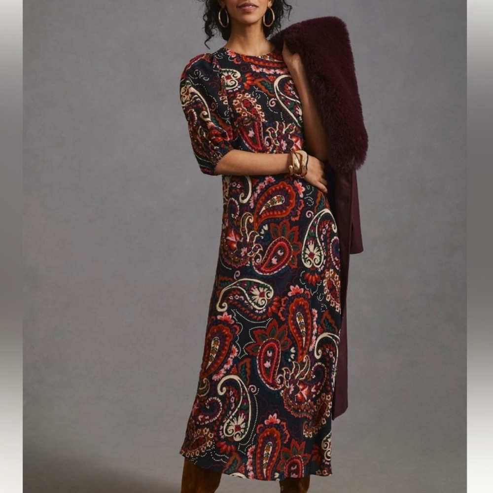 Anthropologie Kachel midi dress